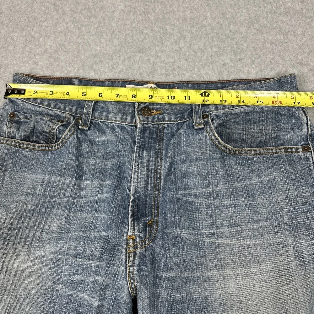 Levi's Y2K 505 Men's Relaxed Fit Faded Denim Jeans Size 36x34(34x33) Whiskered